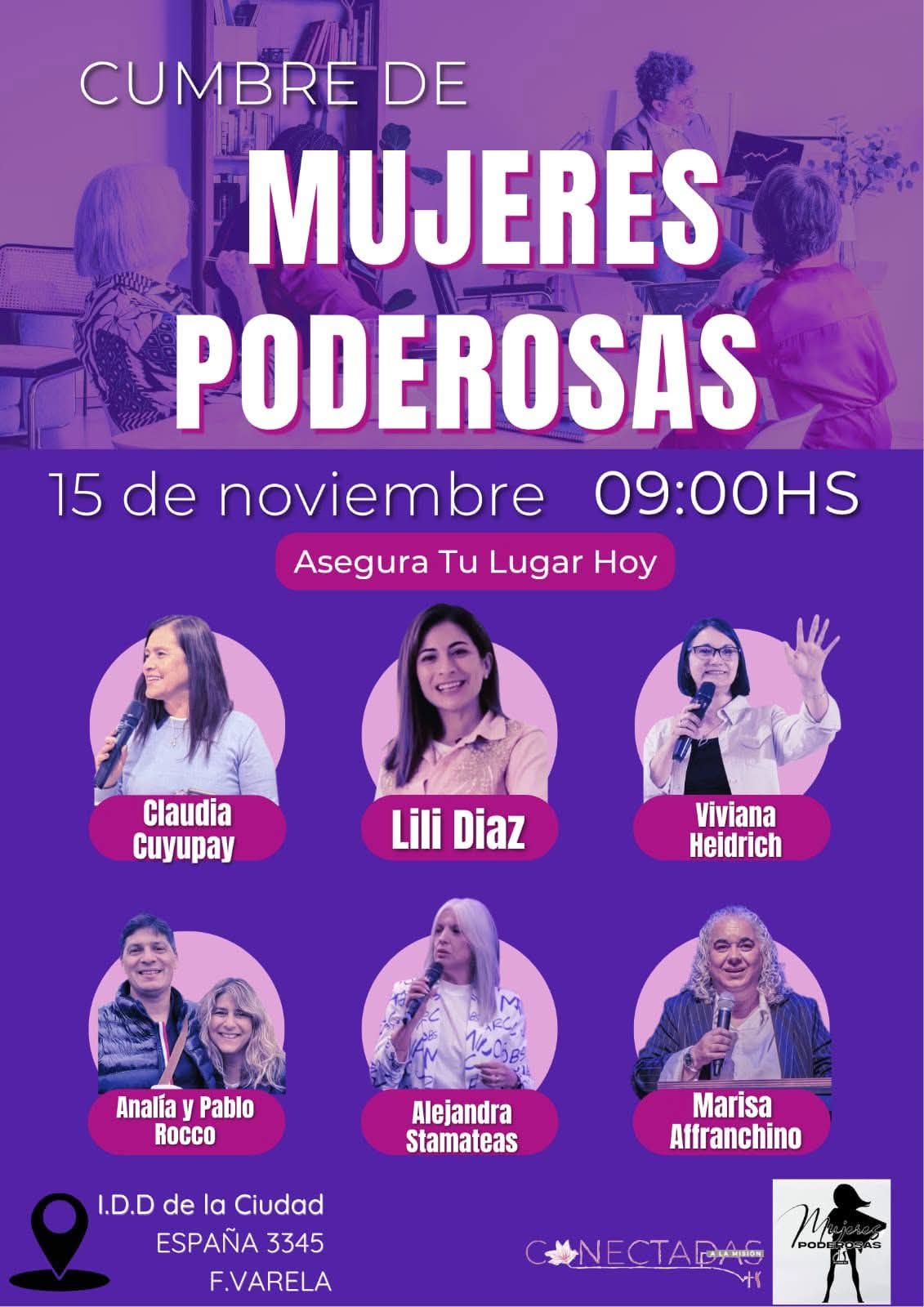 Florencio Varela Se Viste de Poder: Llega la Cumbre de Mujeres Poderosas