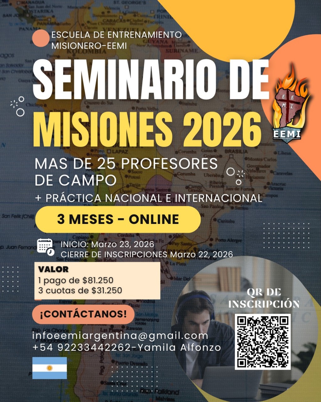 Seminario de Misiones 2026: Capacitación online para cumplir la Gran Comisión