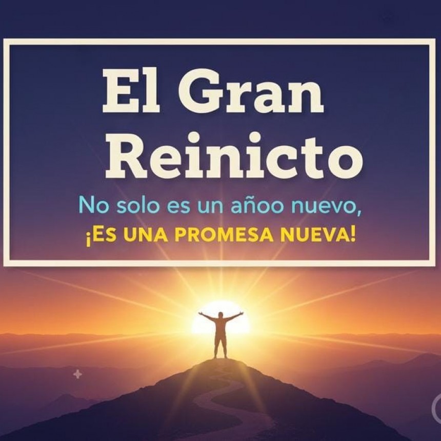 El Gran Reinicio: No Es Solo un Año Nuevo, es una Promesa Nueva.