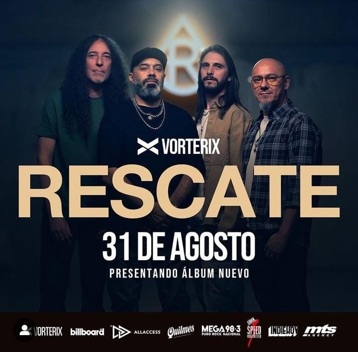 ¡Rescate Regresa a Vorterix con su Nuevo Álbum 