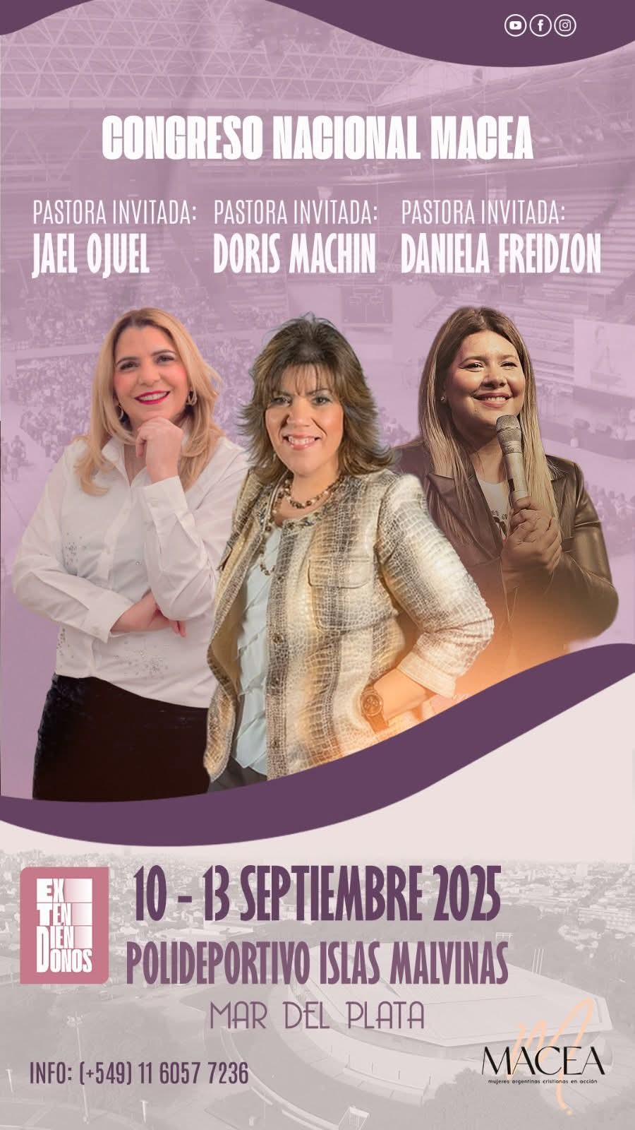 Gran Congreso Nacional MACEA: Mujeres Argentinas Cristianas en Acción 