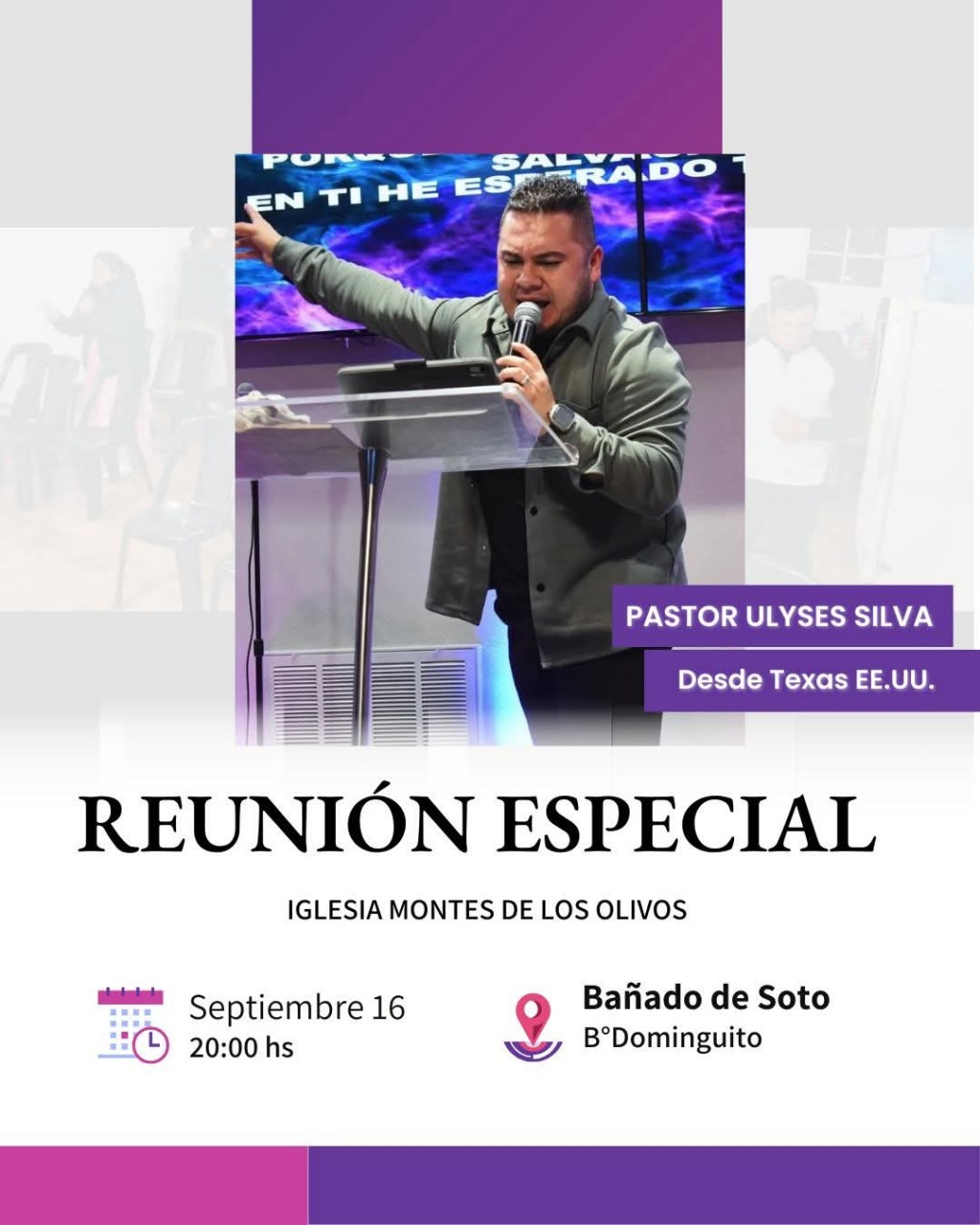 Pastor de Texas visitará Villa de Soto para noche de renovación espiritual