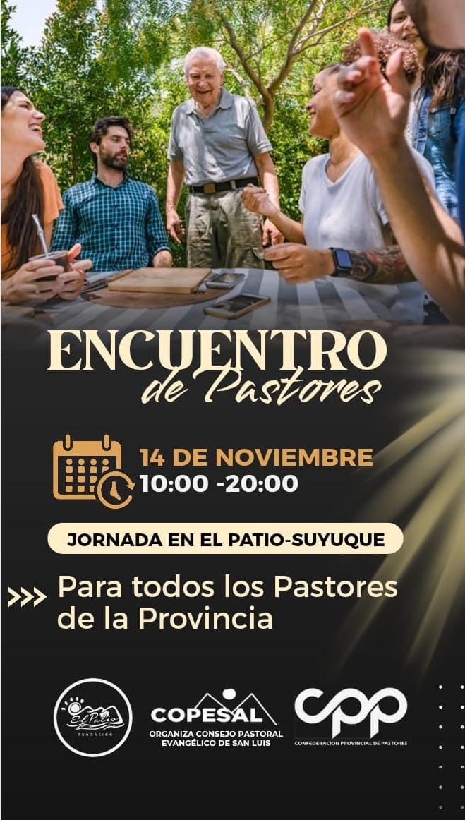 Convocan a un Encuentro de Pastores para fortalecer la unidad evangélica en San Luis