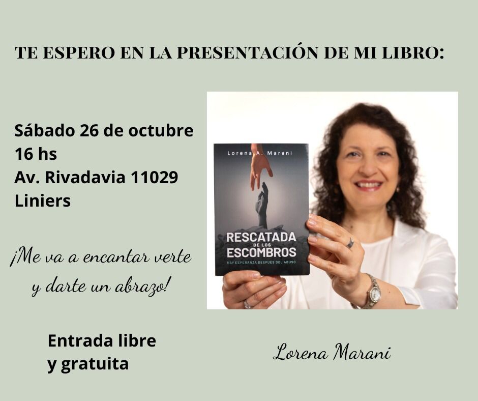 Lorena Marani presenta su libro 