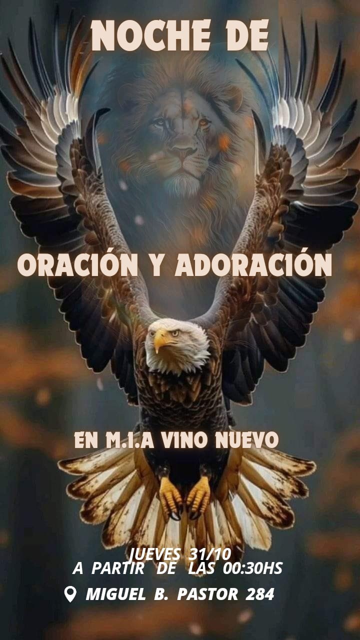 ¡Noche de Oración y Adoración: Ministerio M.I.A Vino Nuevo Invita a Toda la Comunidad en Ciudad de Villa Mercedes!