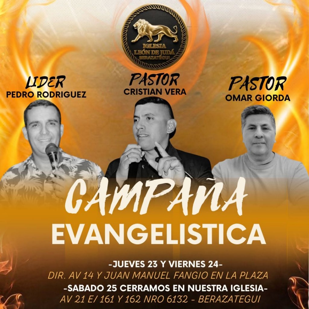Gran Campaña Evangelística Llega a Berazategui 