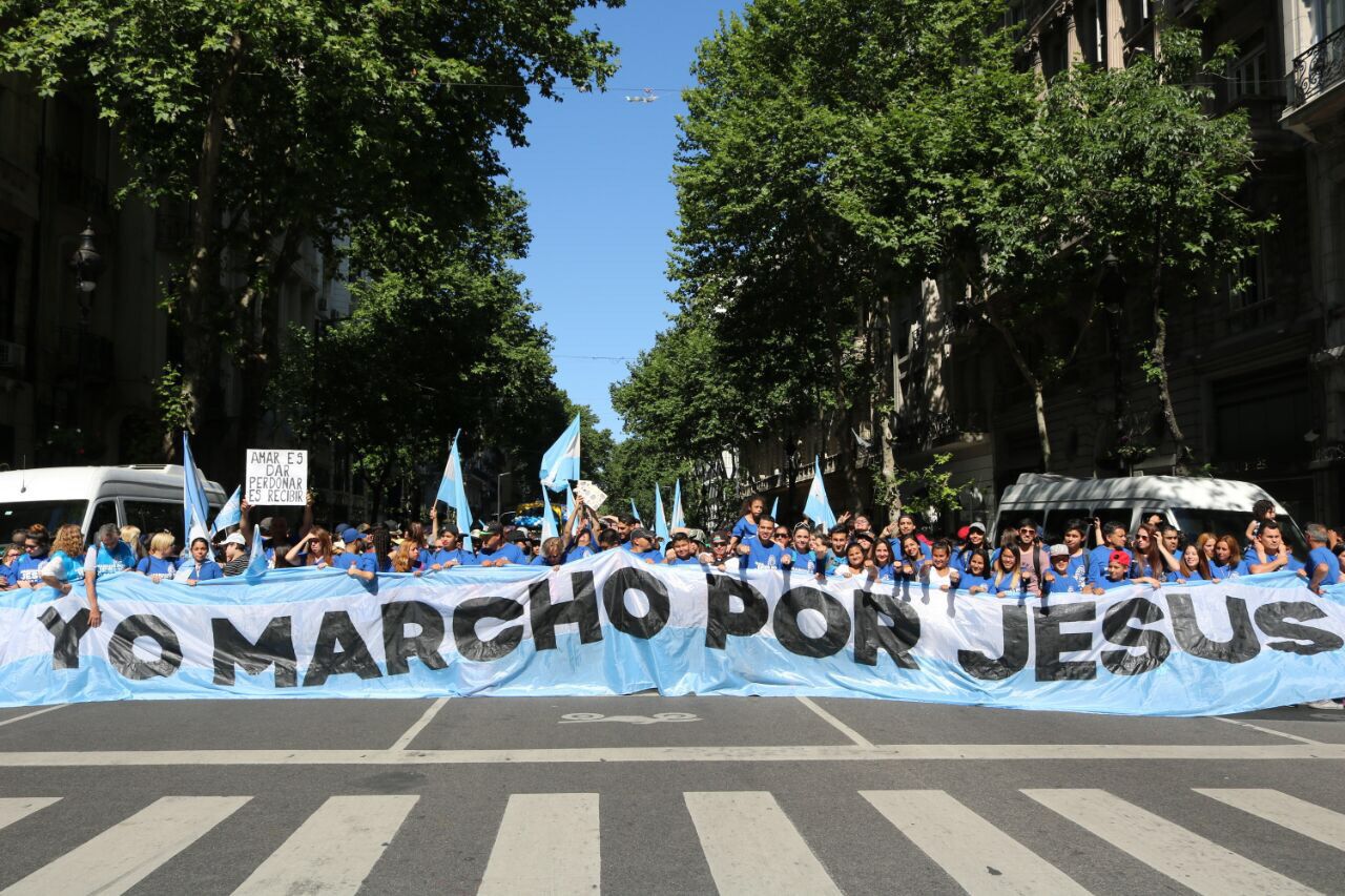 “Marcho por Jesús Argentina” llega a Rosario este 2024